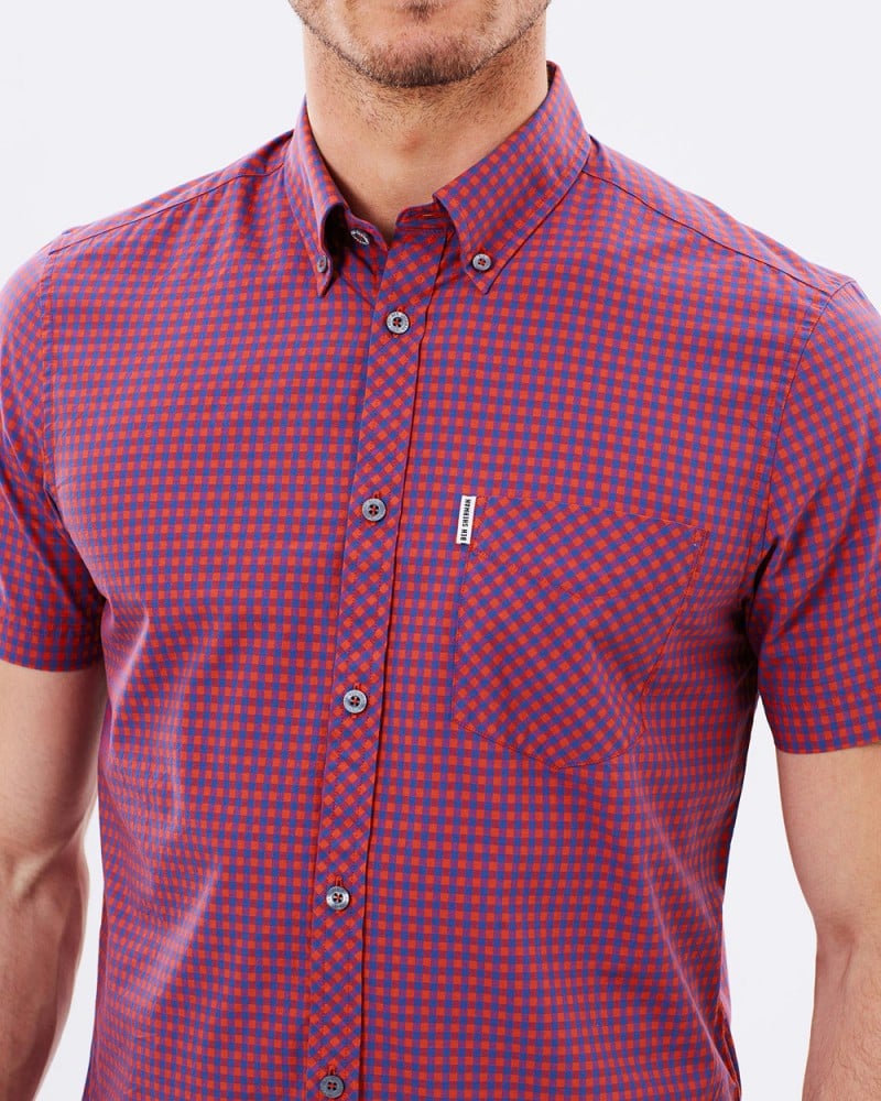 Ben Sherman SS Gingham Shirt