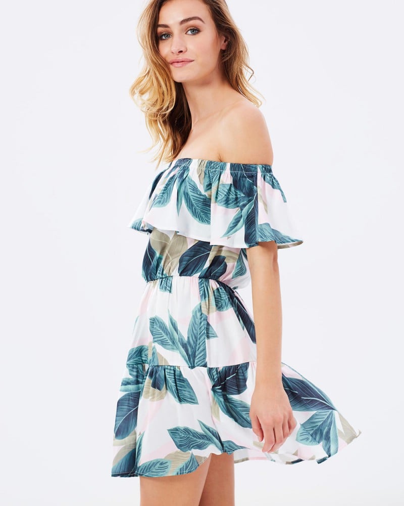 MINKPINK Avalon Off-the-Shoulder Dress