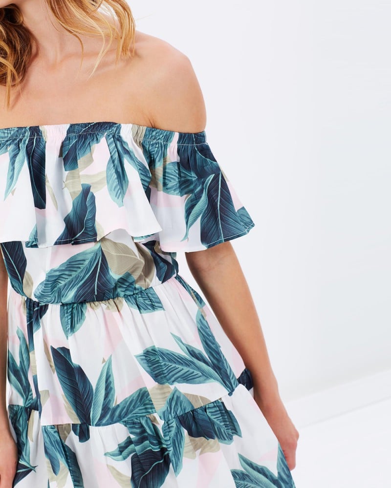 MINKPINK Avalon Off-the-Shoulder Dress