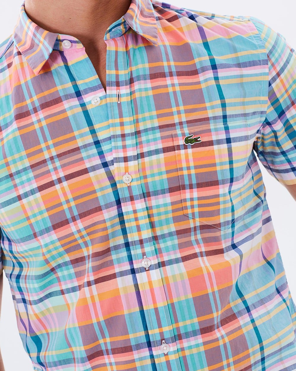 Lacoste SS Plaid Shirt - imPresta