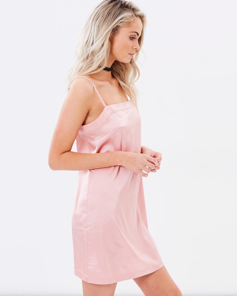 Zodiac Satin Slip Dress